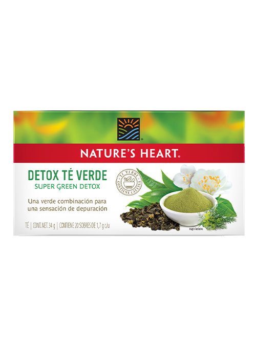 Super Green Detox 20 Sobres Natures Heart