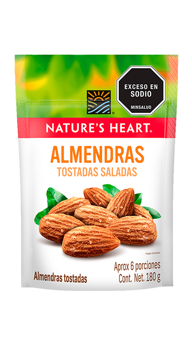 Almendra Tostada Salada 180g