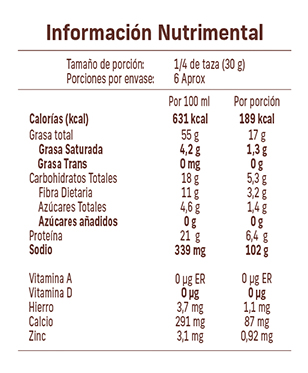 Almendra Tostada Salada 180g