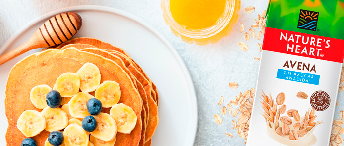 ¿Cómo Hacer Pancakes De Avena? | NATURE´S HEART®